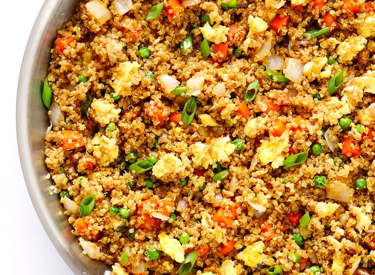 quinoa fried rice