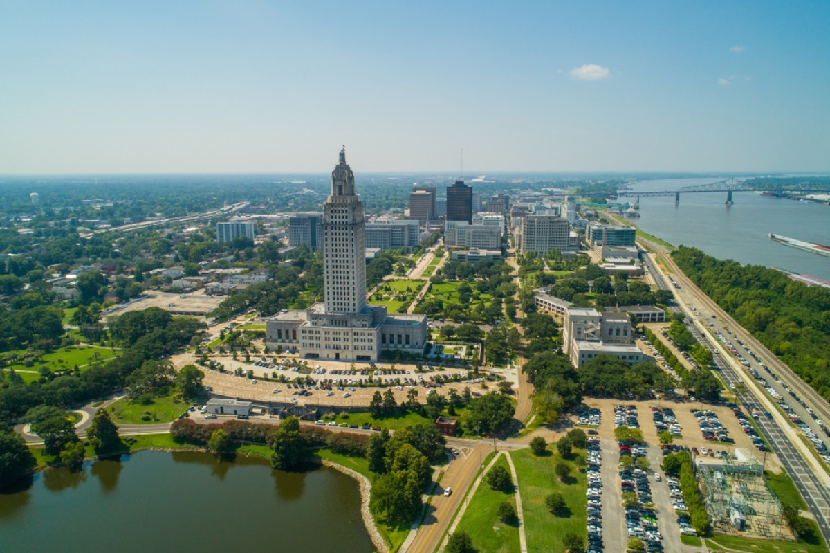 baton rouge louisiana from above