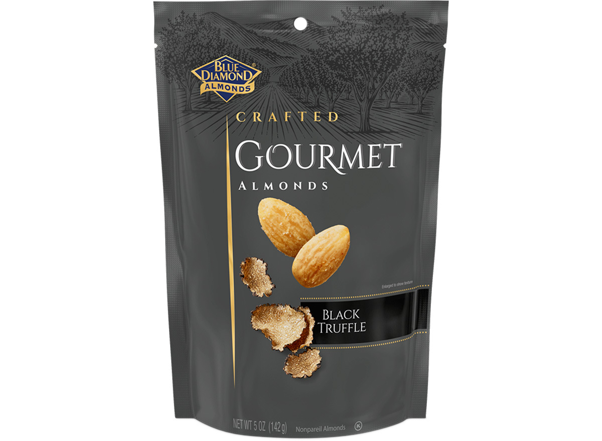 blue diamond gourmet almonds black truffle