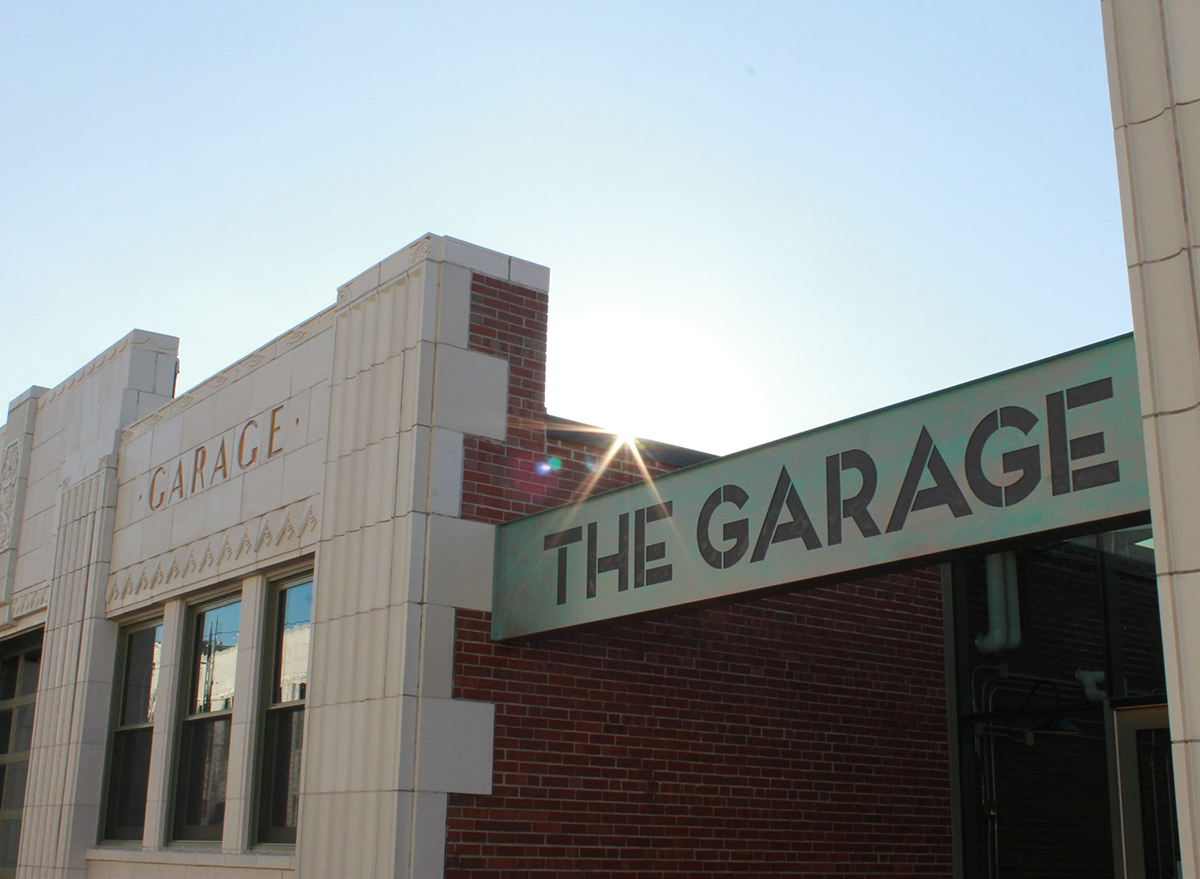 the garage food hall exterior