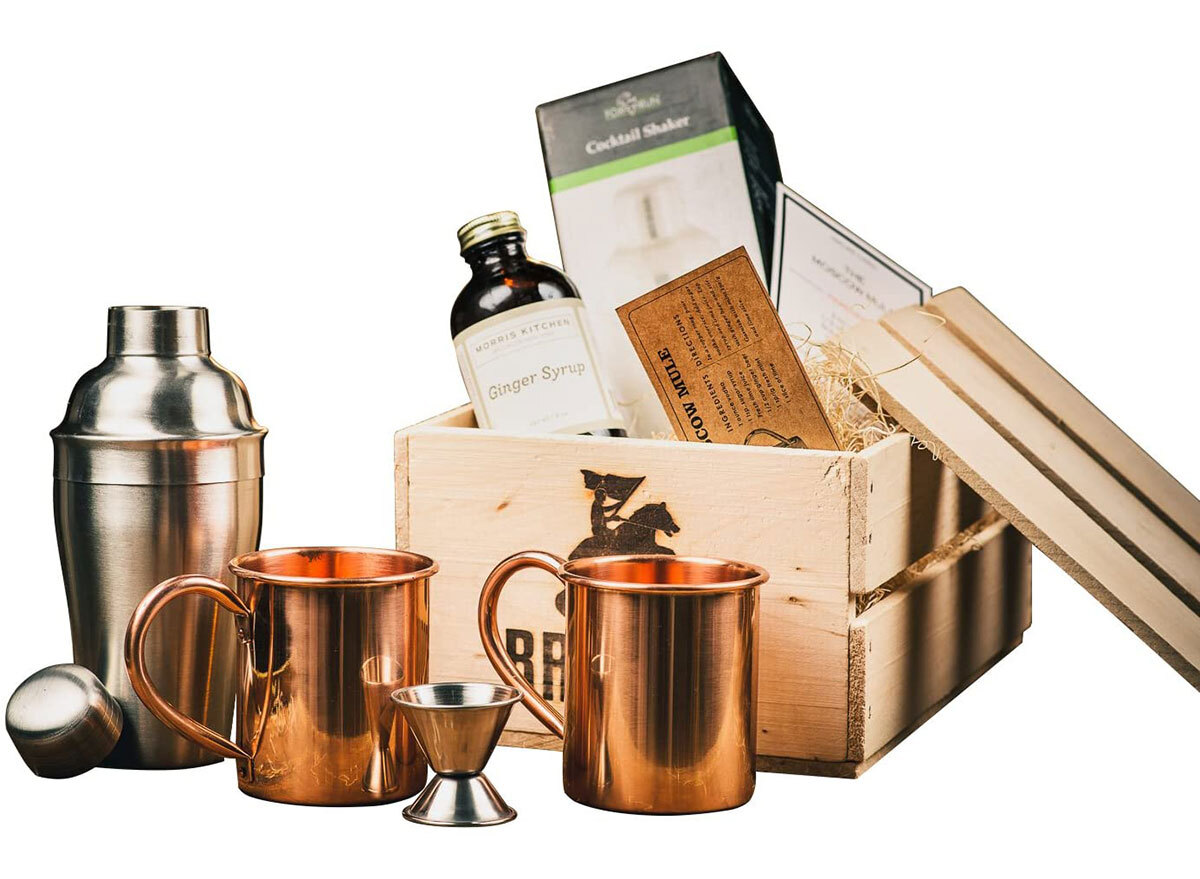 moscow mule cocktail set