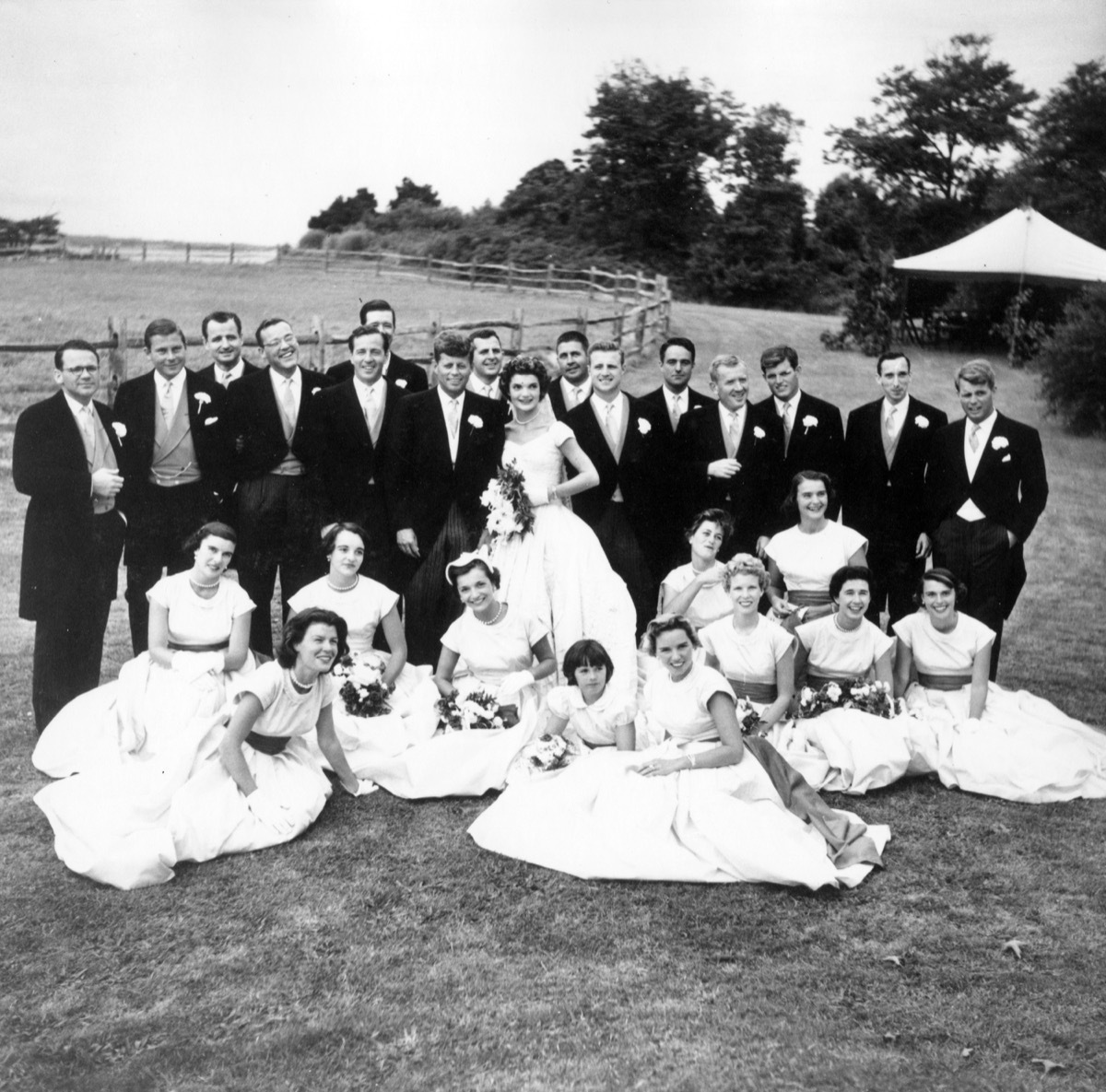 Jackie and JFK's Wedding Party