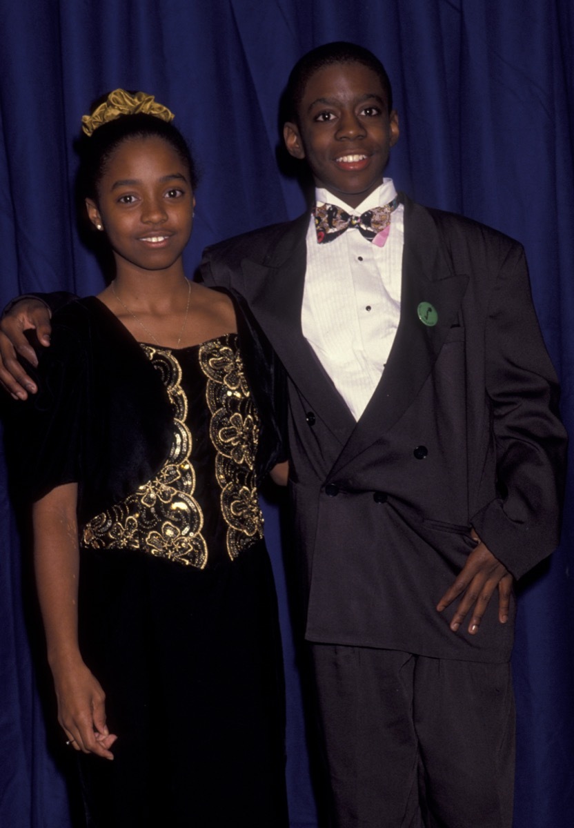 Keshia Knight Pulliam and Deon Richmond in 1992