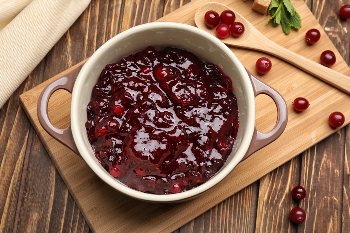 cranberry sauce