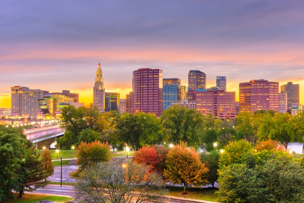 hartford connecticut skyline