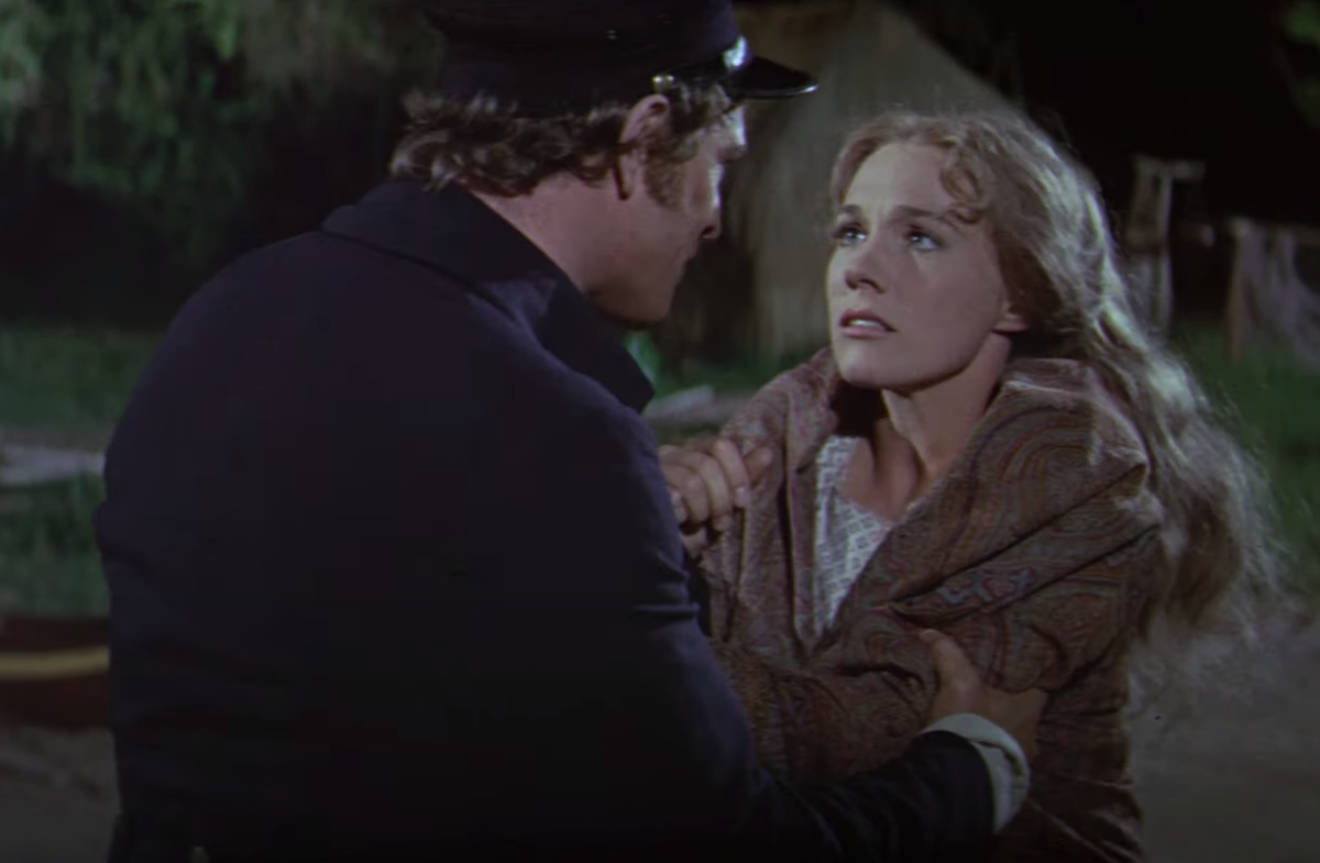 Richard Harris and Julie Andrews in 