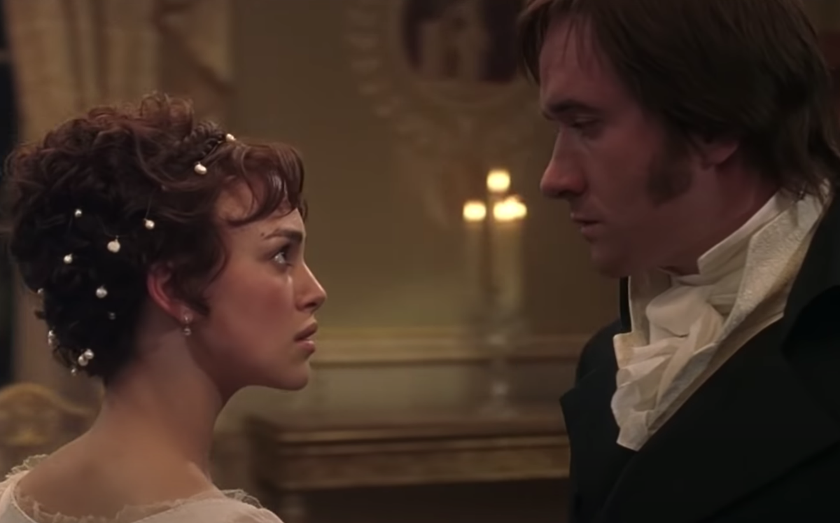 Keira Knightley and Matthew Macfadyen in 