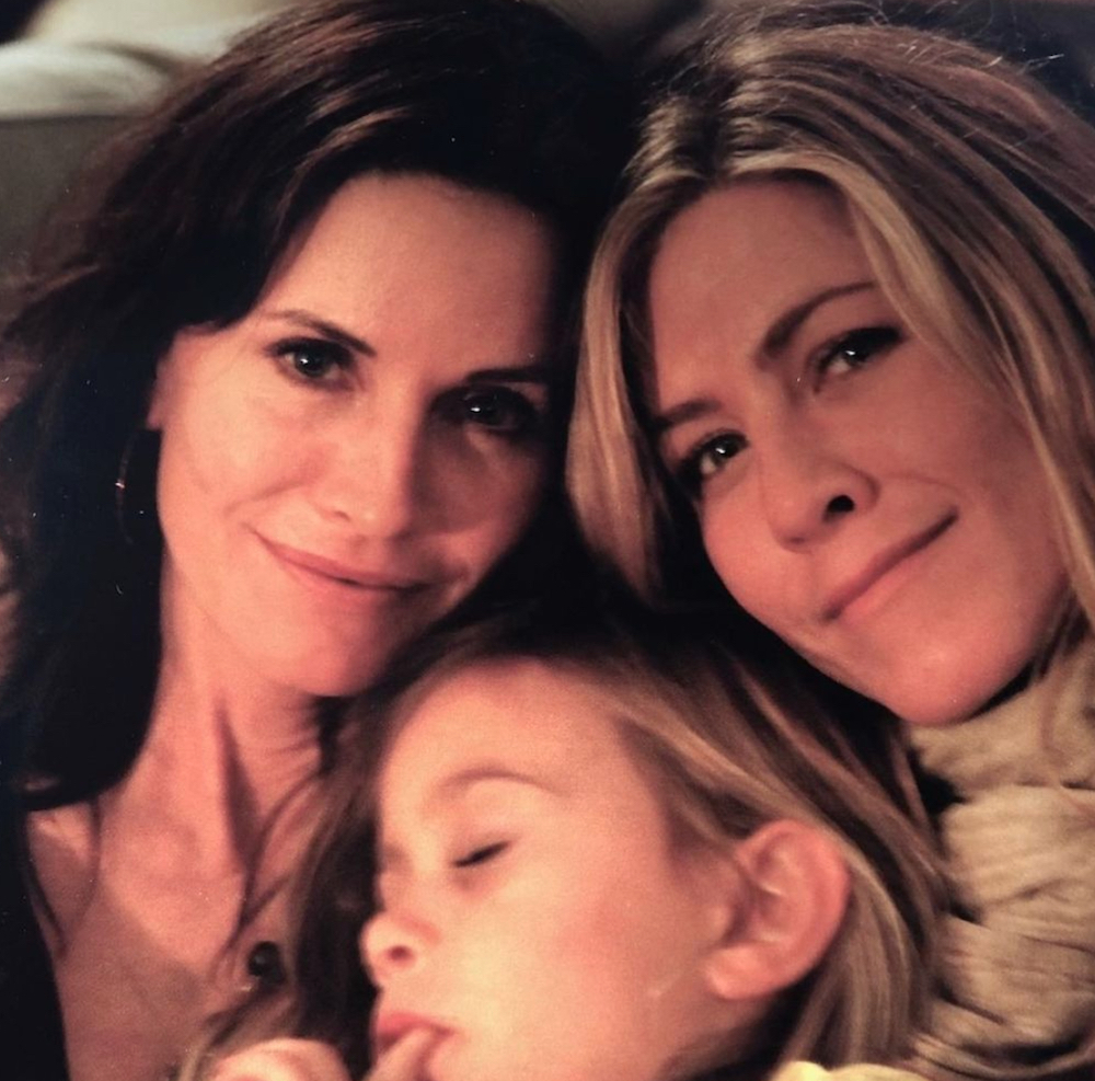 Courteney Cox Jennifer Aniston Coco