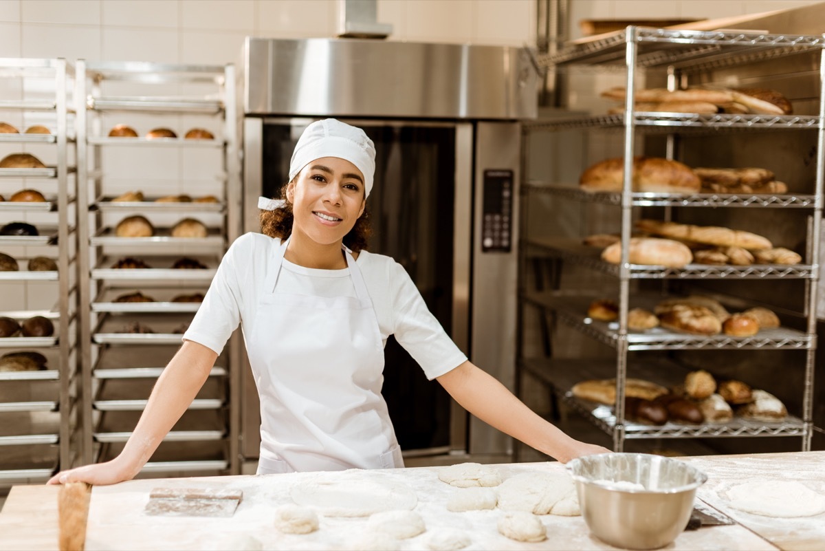 Female chef