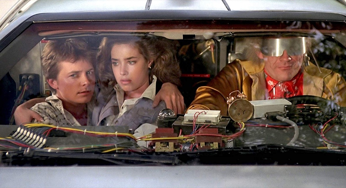 screen shot from back to the future part II, feel old