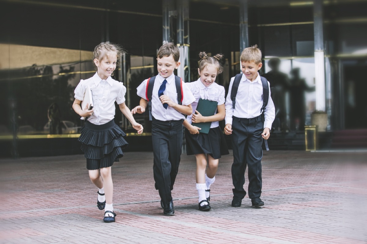 private school students, ways parenting has changed