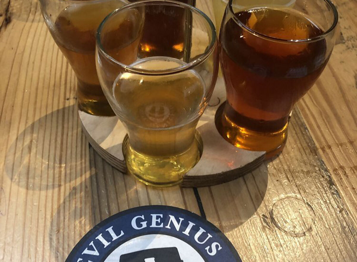 evil genius beer company sampler most popular beer pennsylvania