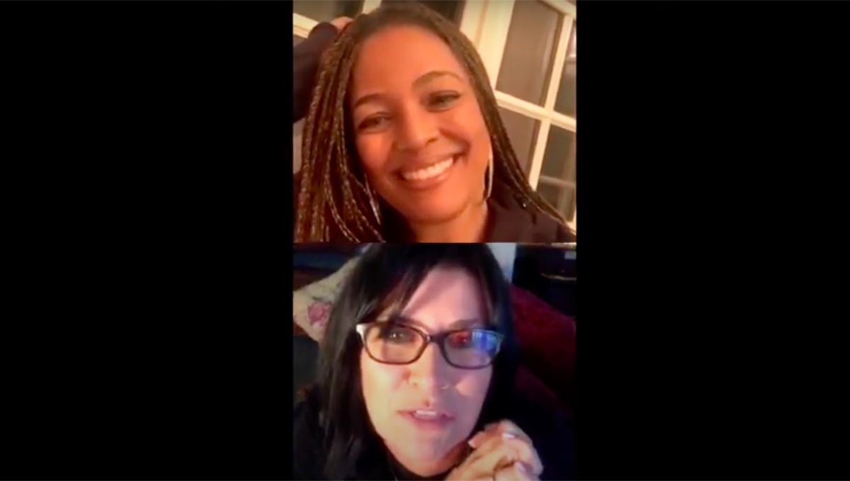 Kim Fields and Nancy McKeon in 2020