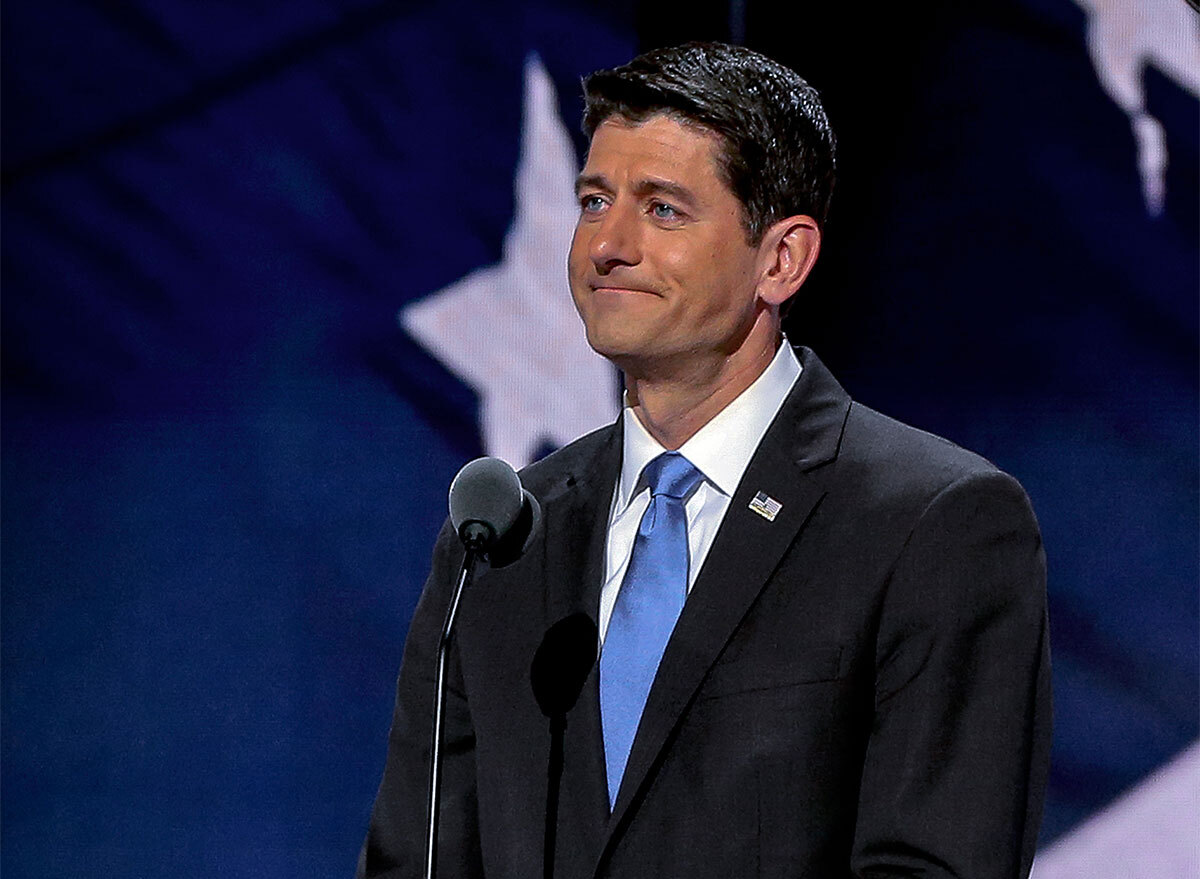 paul ryan wearing suit and blue tie