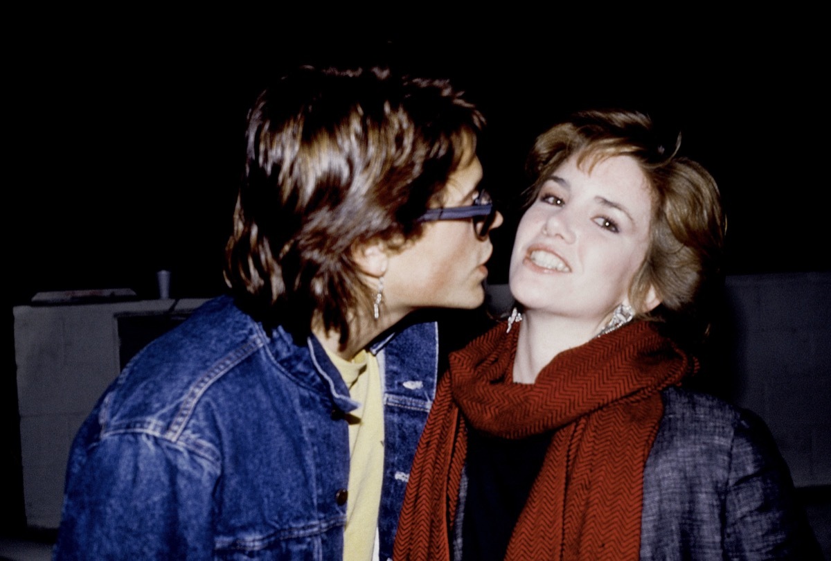 Rob Lowe and Melissa Gilbert in 1985