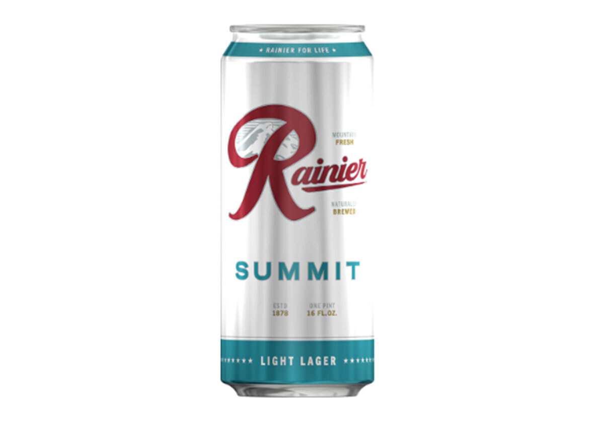 rainier beer can most popular beer washington