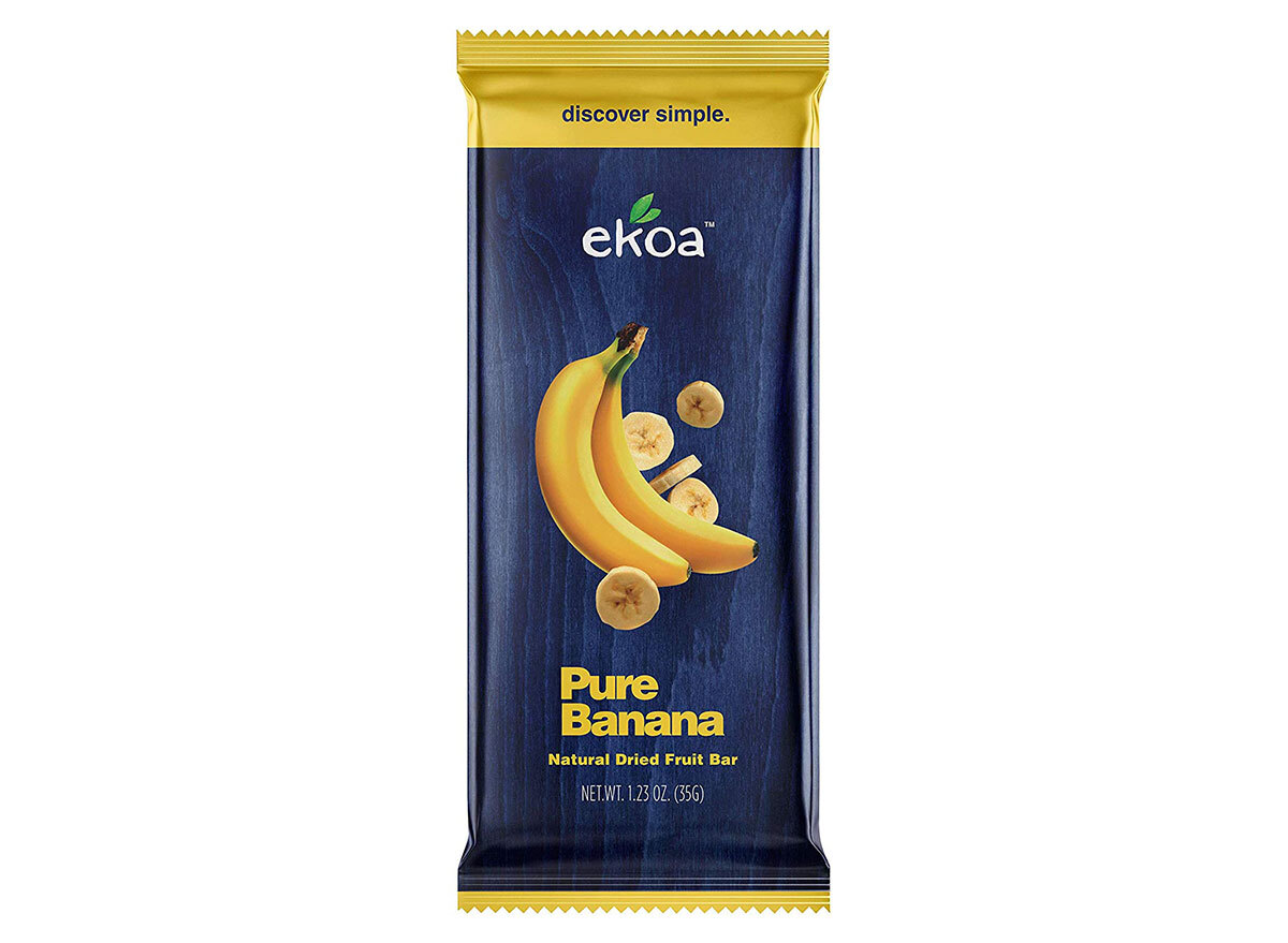 ekoa pure banana fruit bar package