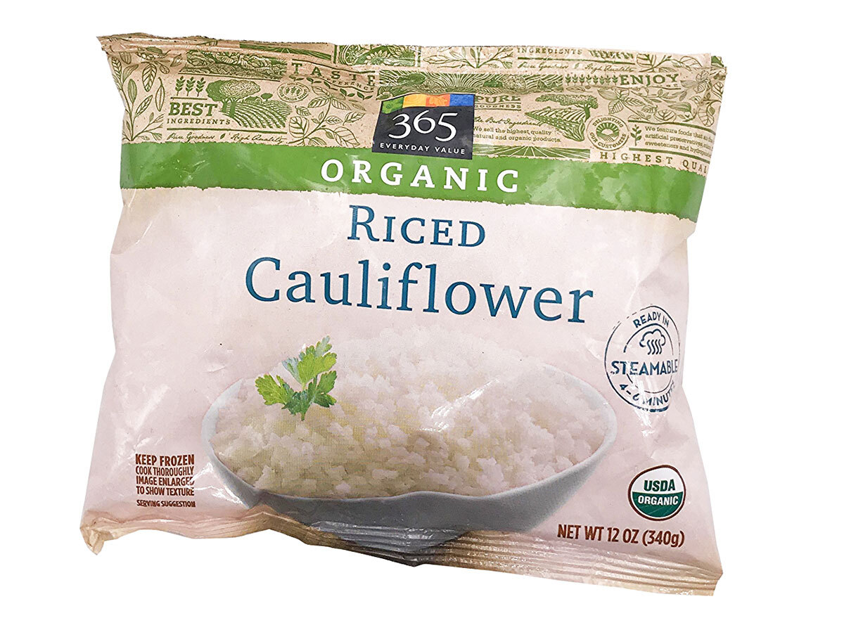 whole foods riced cauliflower