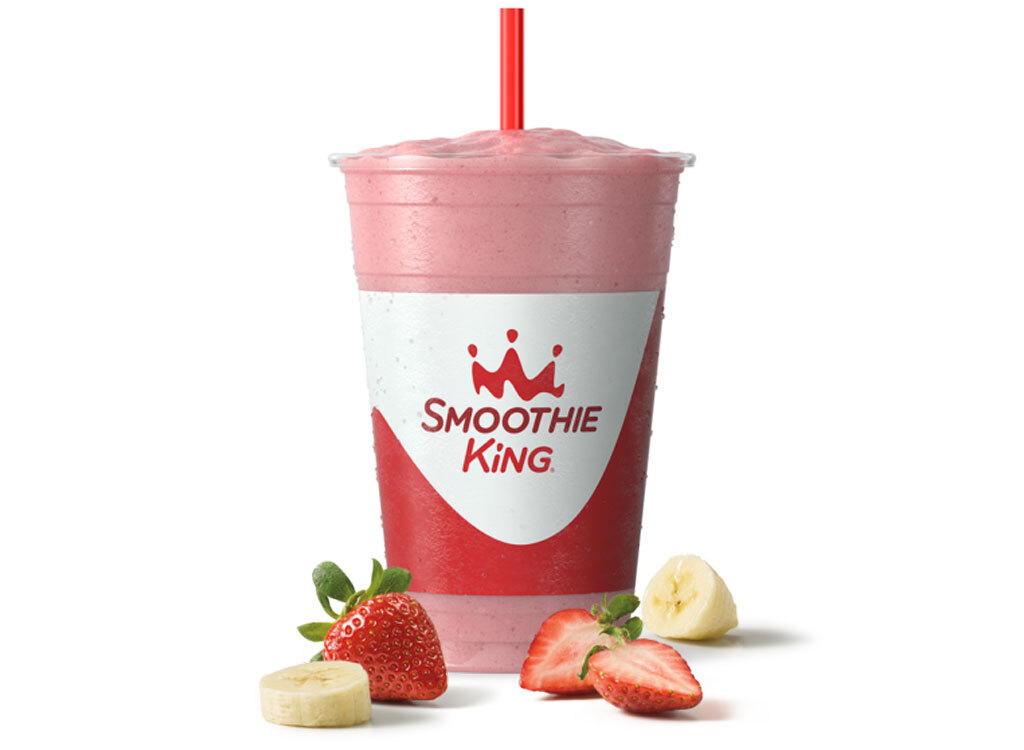 Smoothie king hulk strawberry smoothie - unhealthiest, worst smoothies