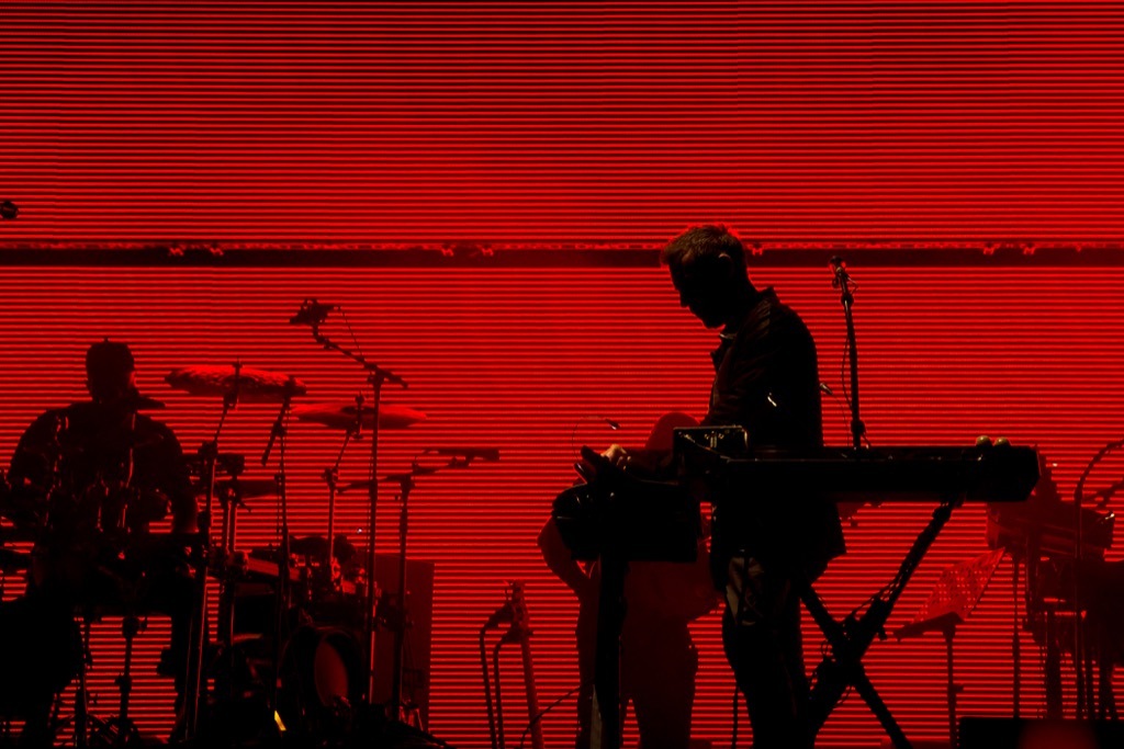 Massive Attack Performing. Including Robert Del Naja