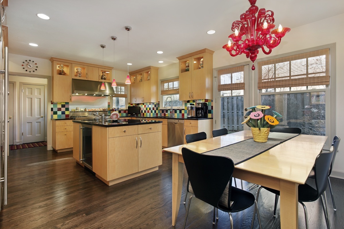 Statement Light Fixture in the Kitchen Home Improvement Projects