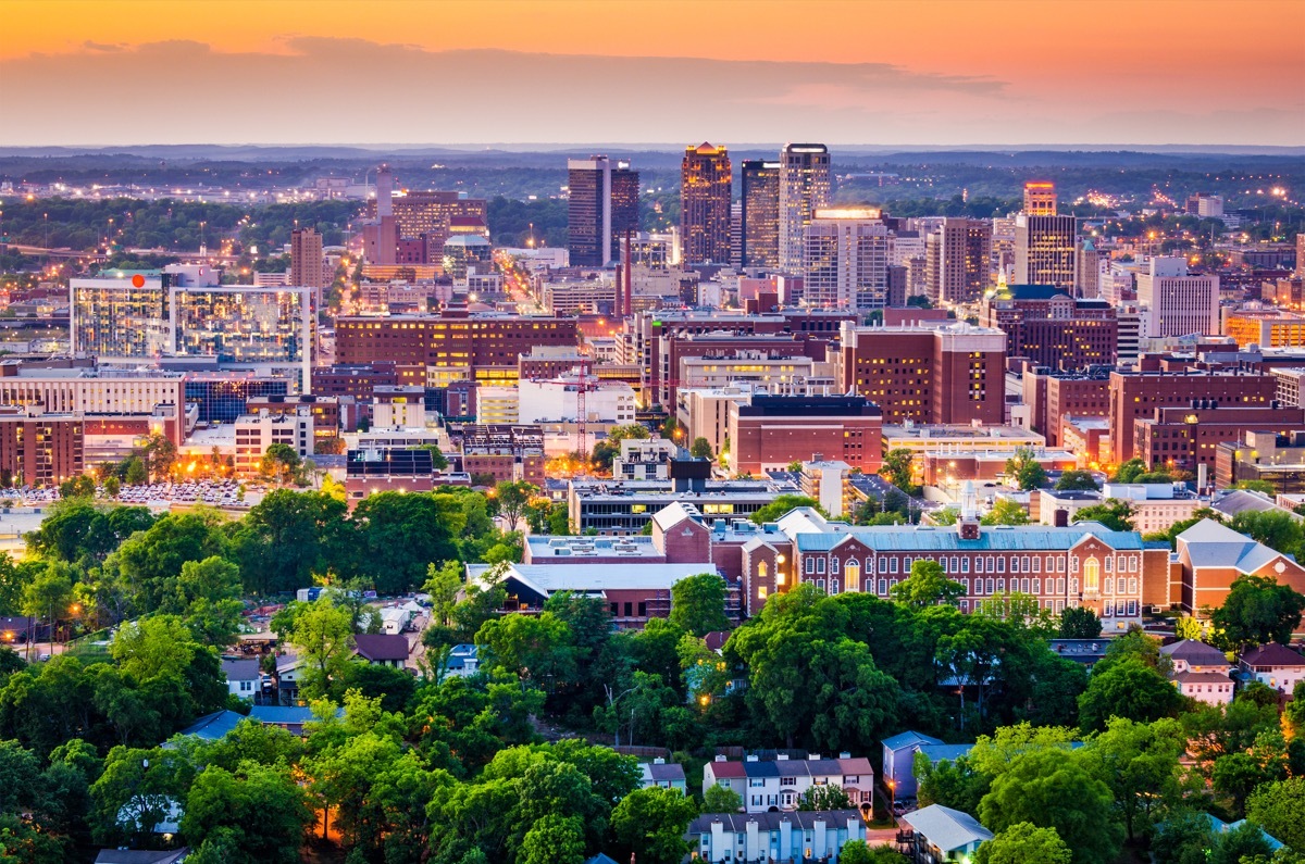 birmingham, alabama, skyline