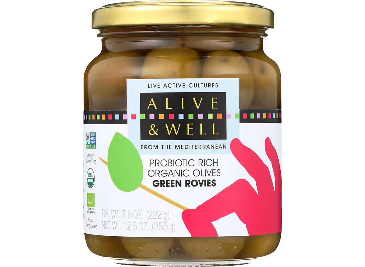 Alive and well green olives green rovies