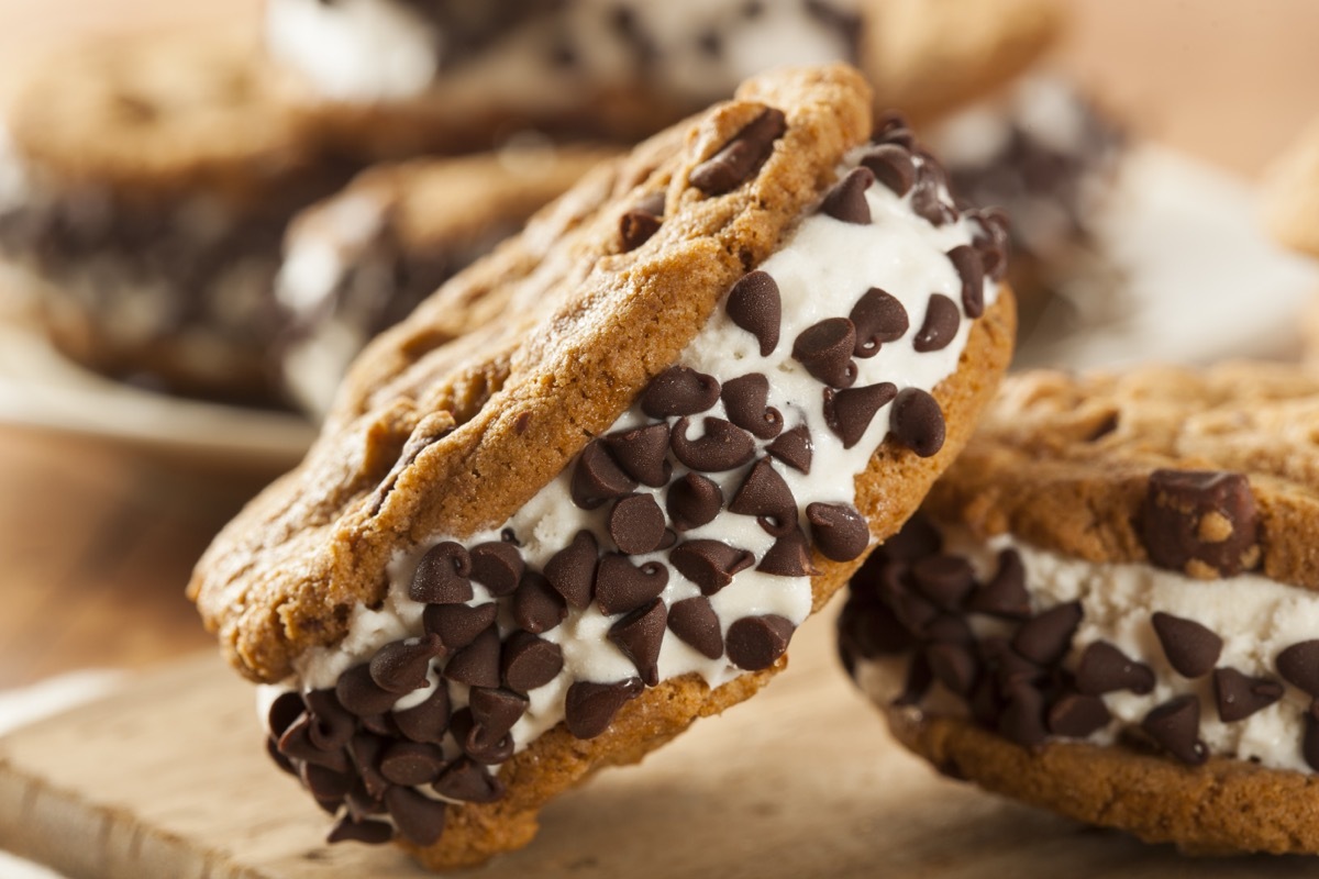 Ice Cream Cookie Sandwich