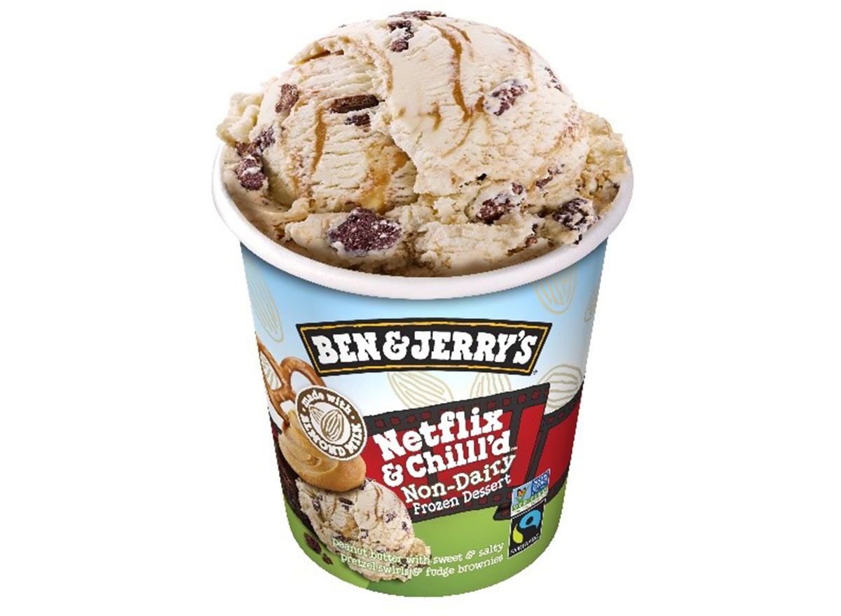 non dairy netflix and chill ben and jerry's pint