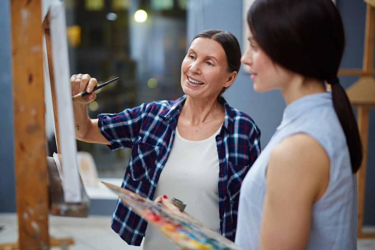 Women painting