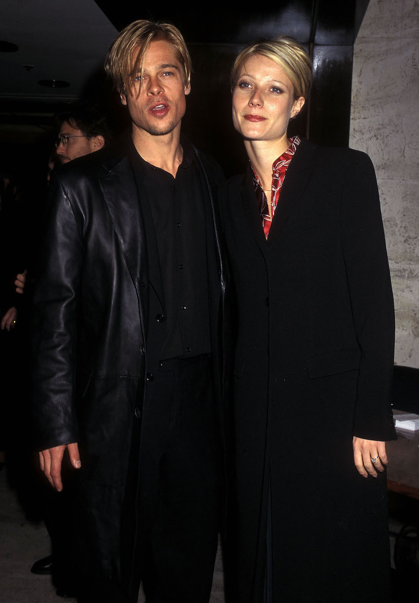 Brad Pitt and Gwyneth Paltrow at the premiere of 