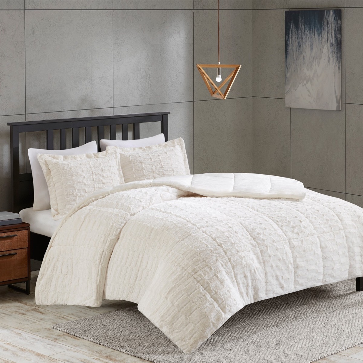 Faux Fur Bedding Set {Target Winter Essentials}