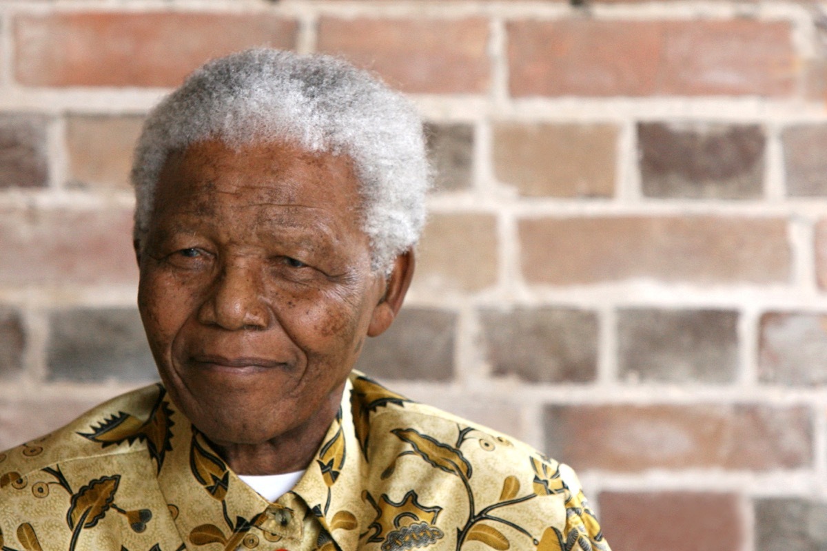 nelson mandela portrait photo, biggest event every year