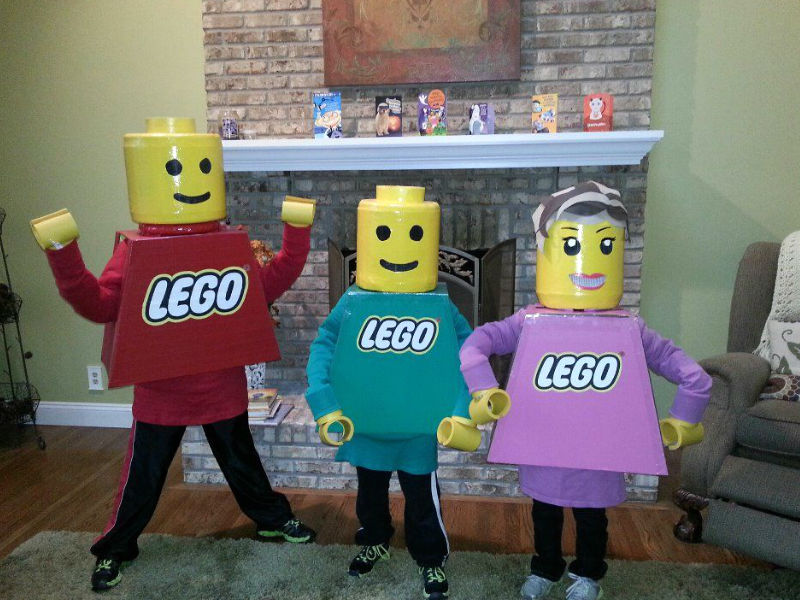 Lego Costume - Hilarious ideas for kids' Halloween costumes