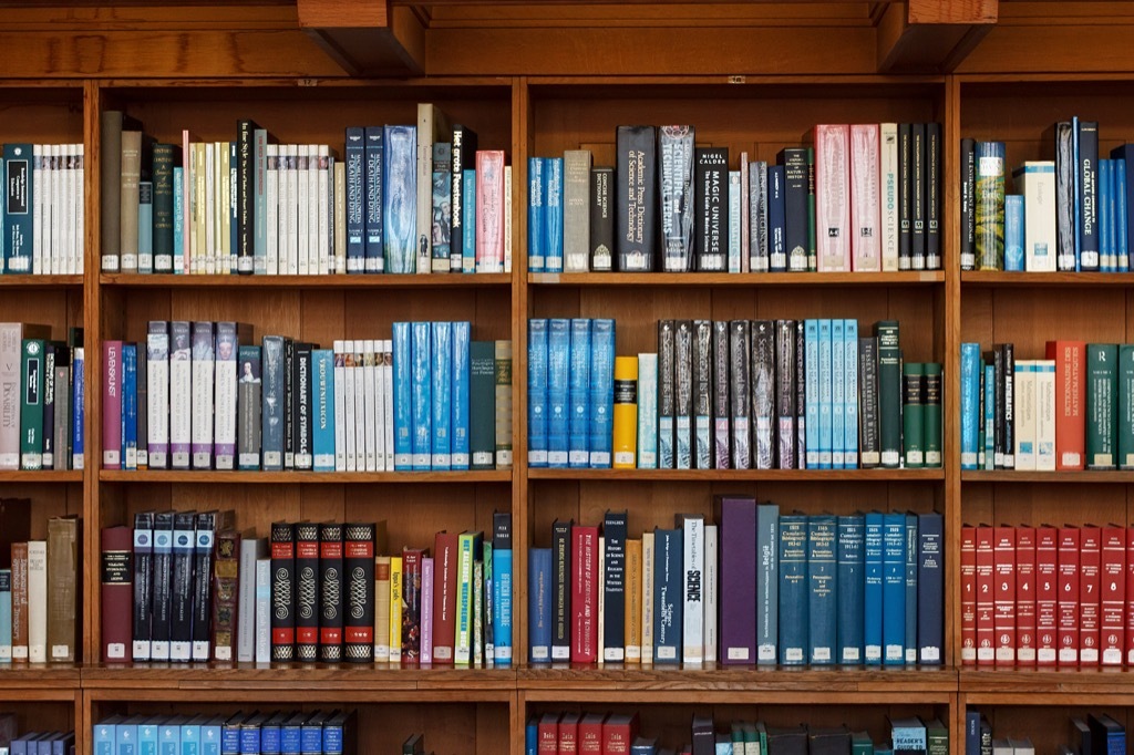 book shelf