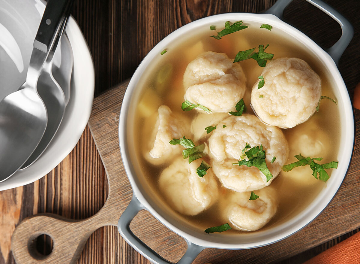 pot chicken dumplings