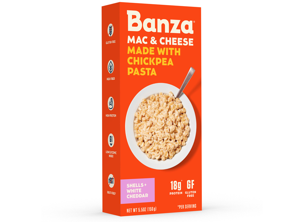 Banza shells white cheddar