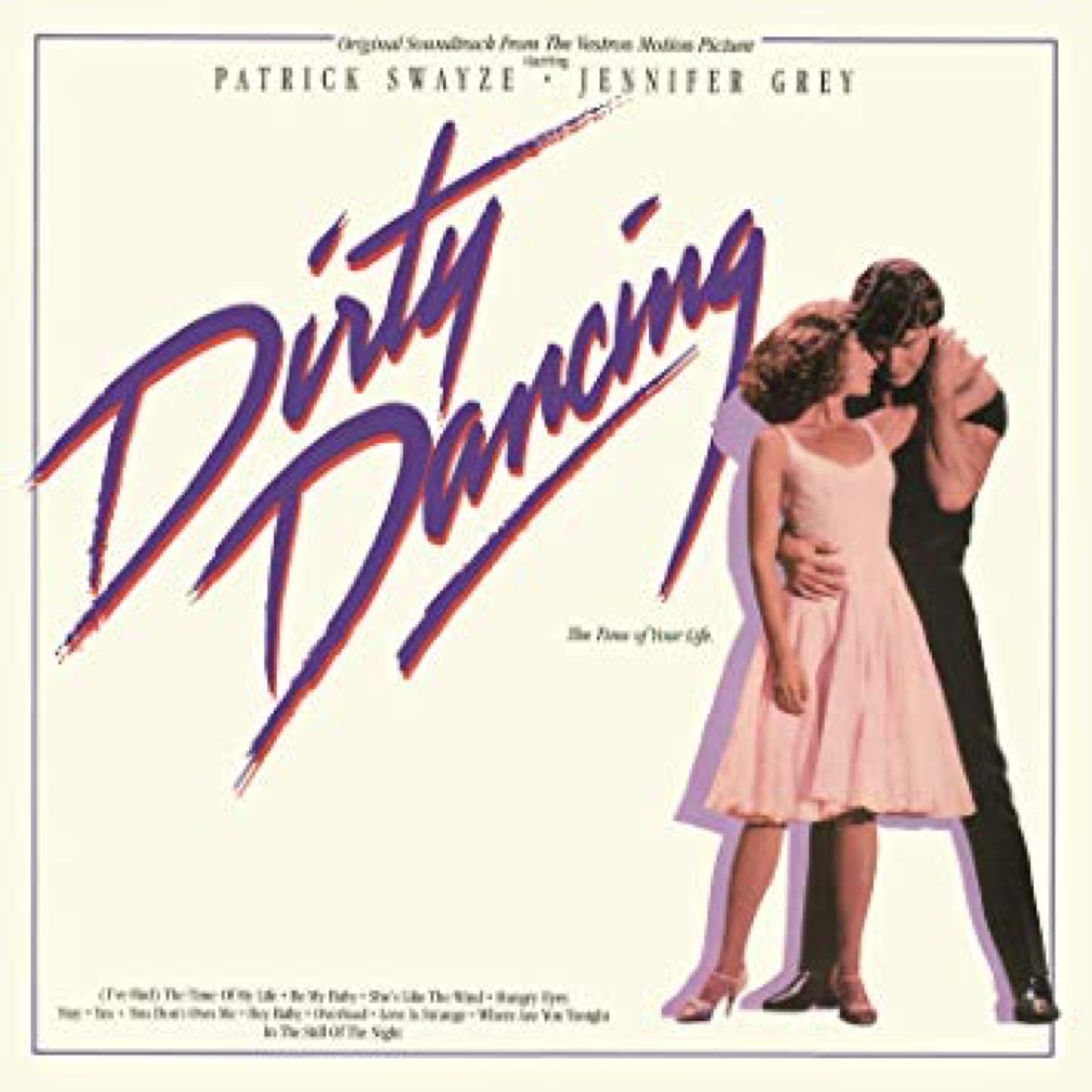 dirty dancing movie soundtrack album cover