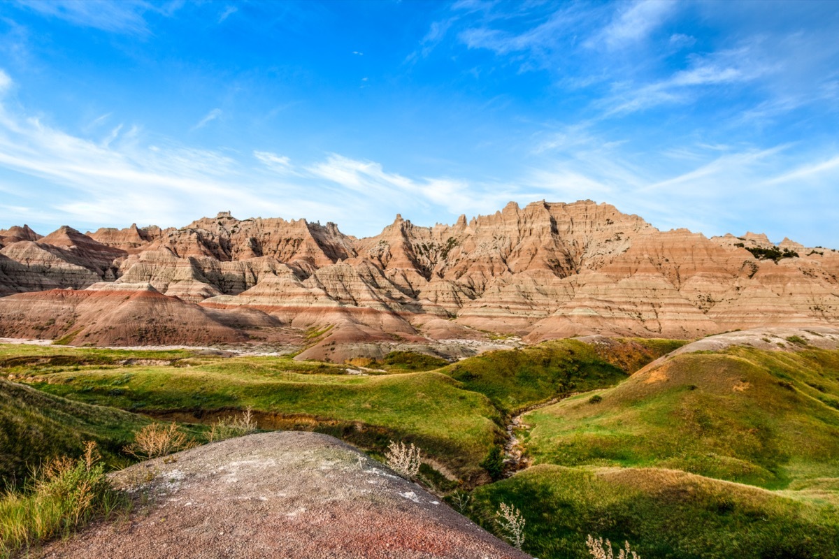 overview of the badlands national park