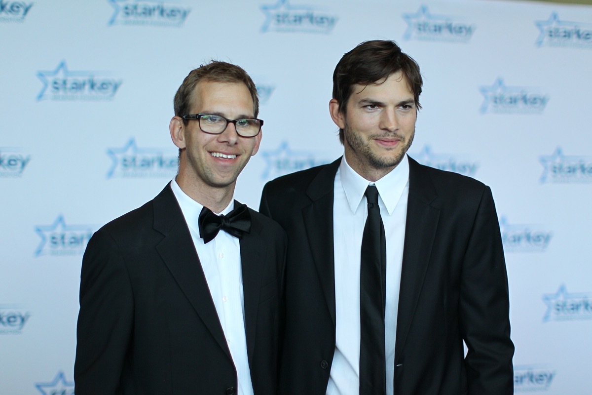 Michael and Ashton Kutcher