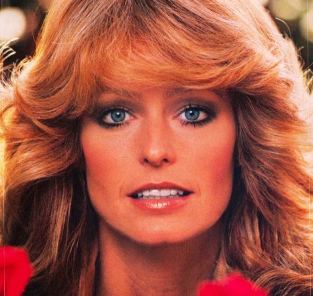 Farrah Fawcett hair