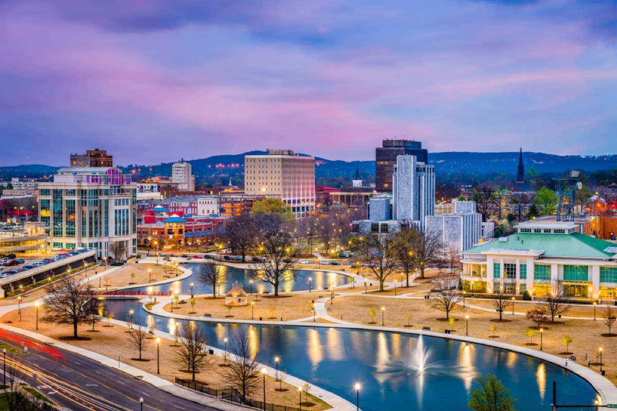 huntsville alabama skyline