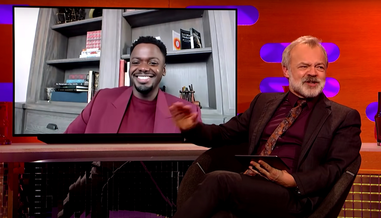 Daniel Kaluuya with Graham Norton on The Graham Norton Show