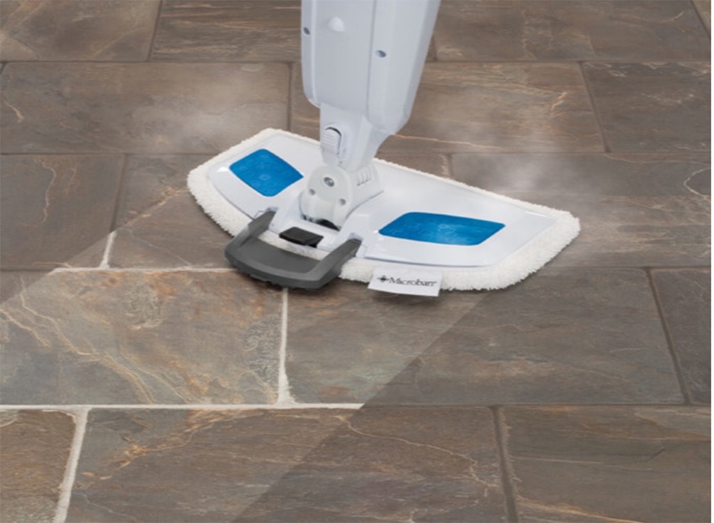 Bissell Steamfresh Power Mop cleaning floor